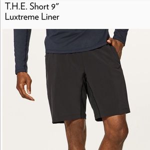 T. H. E. Short 9” Luxtreme Liner